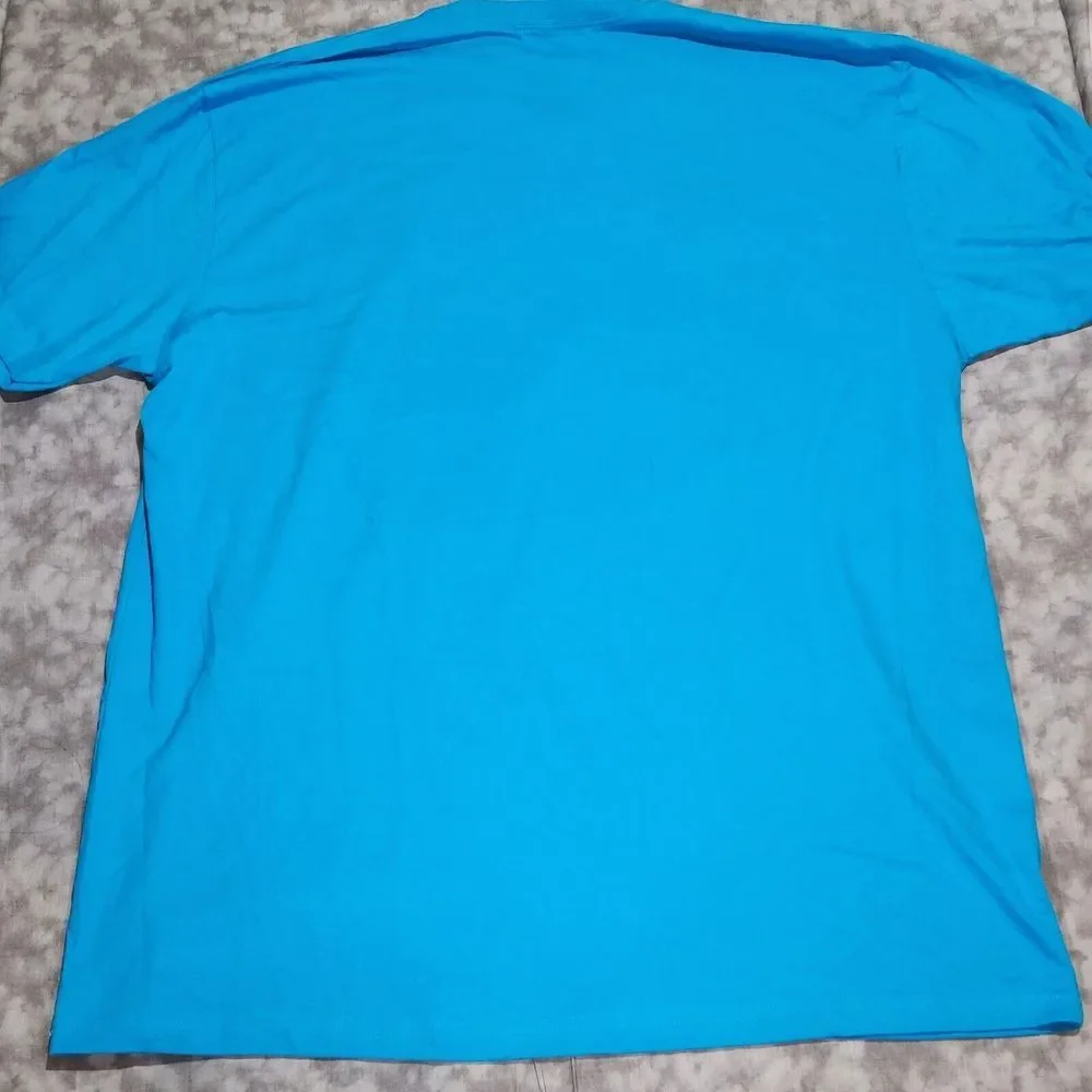 Disney‎ Parks Lets Make A Splash Blue T Shirt 2XL Splash Mountain Disneyland NEW